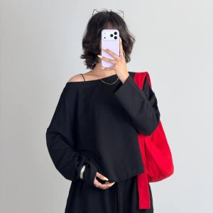 لانگ اسلیو بیسیک مشکی